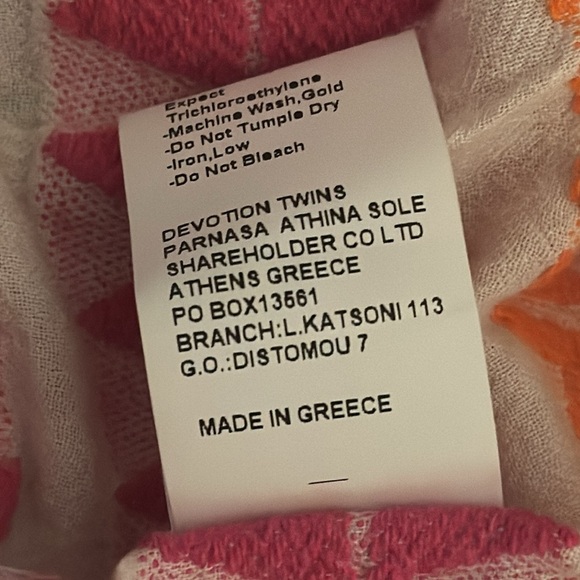 DEVOTION TWINS Anthropologie Embroidered Square-Neck Mini Dress Size S Pink - Picture 13 of 13